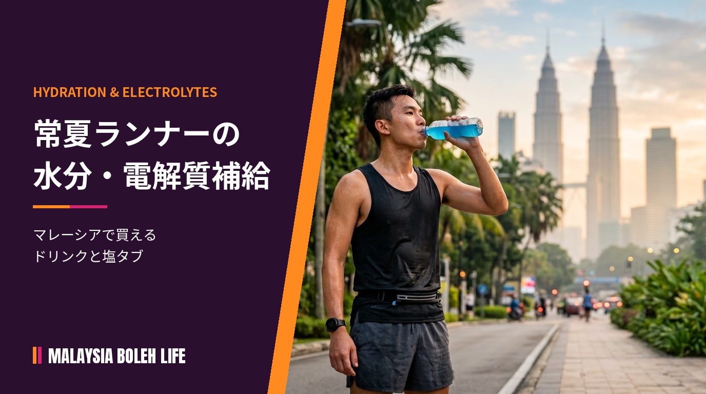 常夏ランナーの水分・電解質補給ガイド